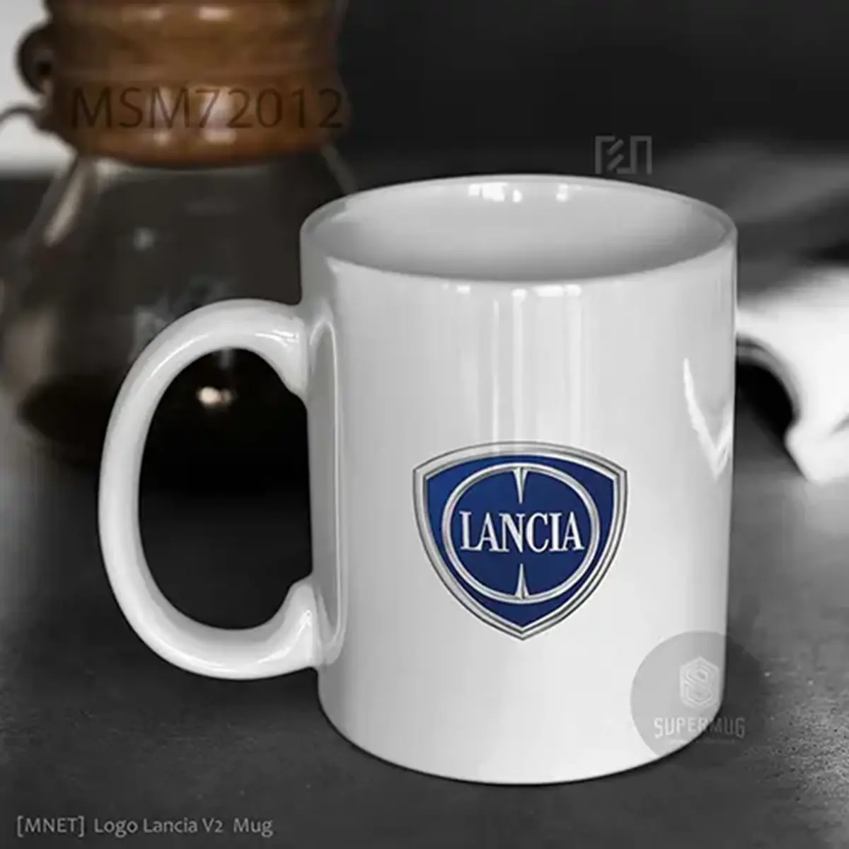 Lancia Logo Mobil – Ikon Super Mug