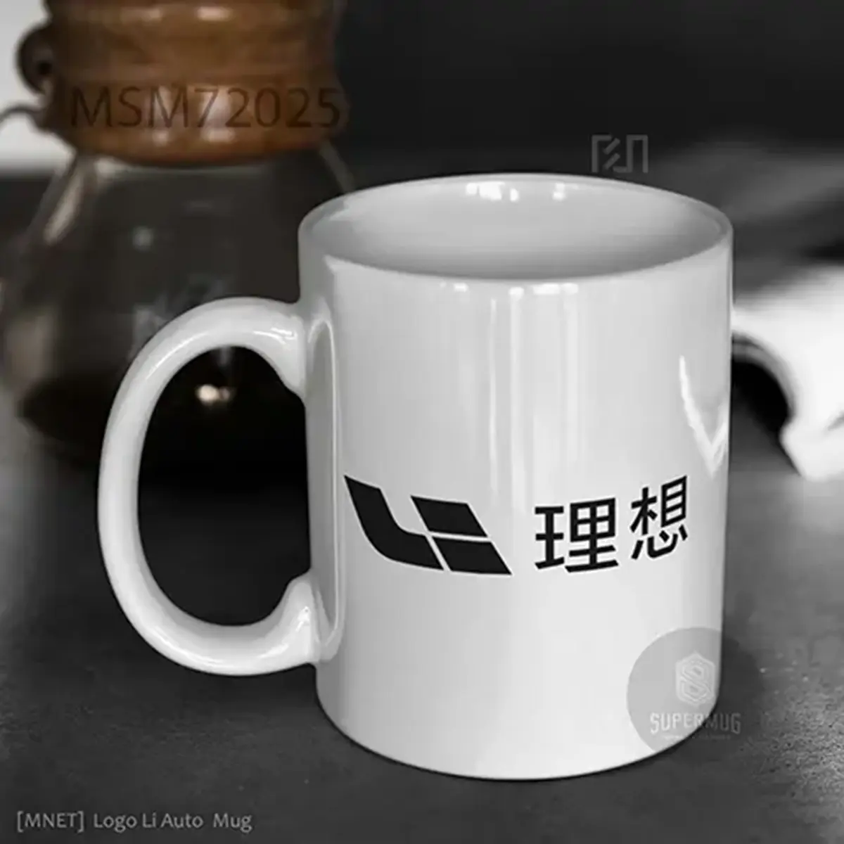 Li Auto Logo Mobil – Ikon Super Mug