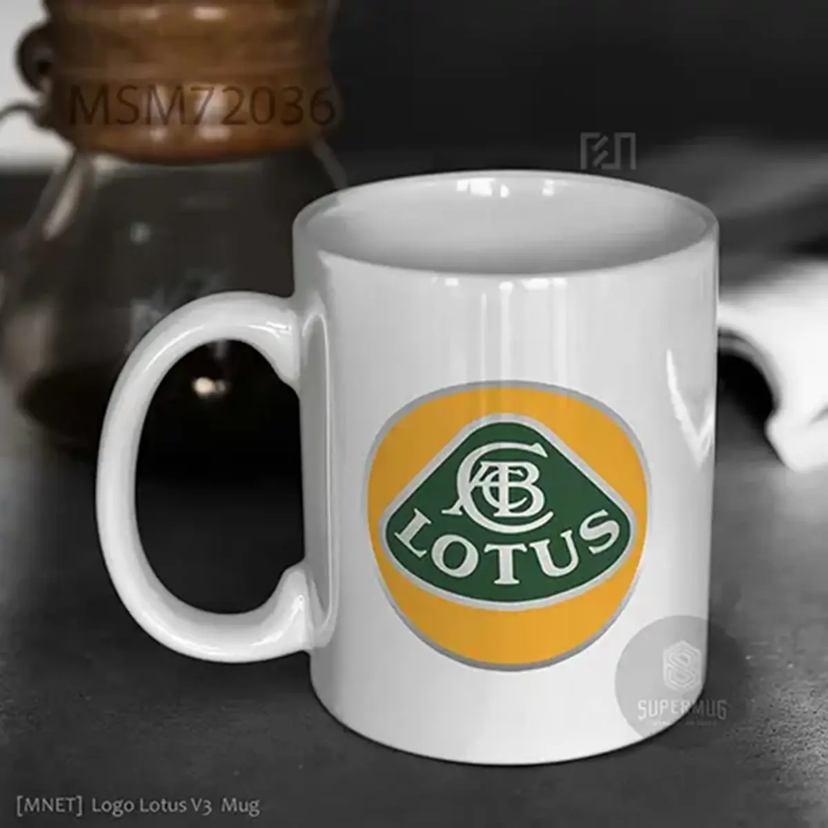 Lucid Logo Mobil – Ikon Super Mug