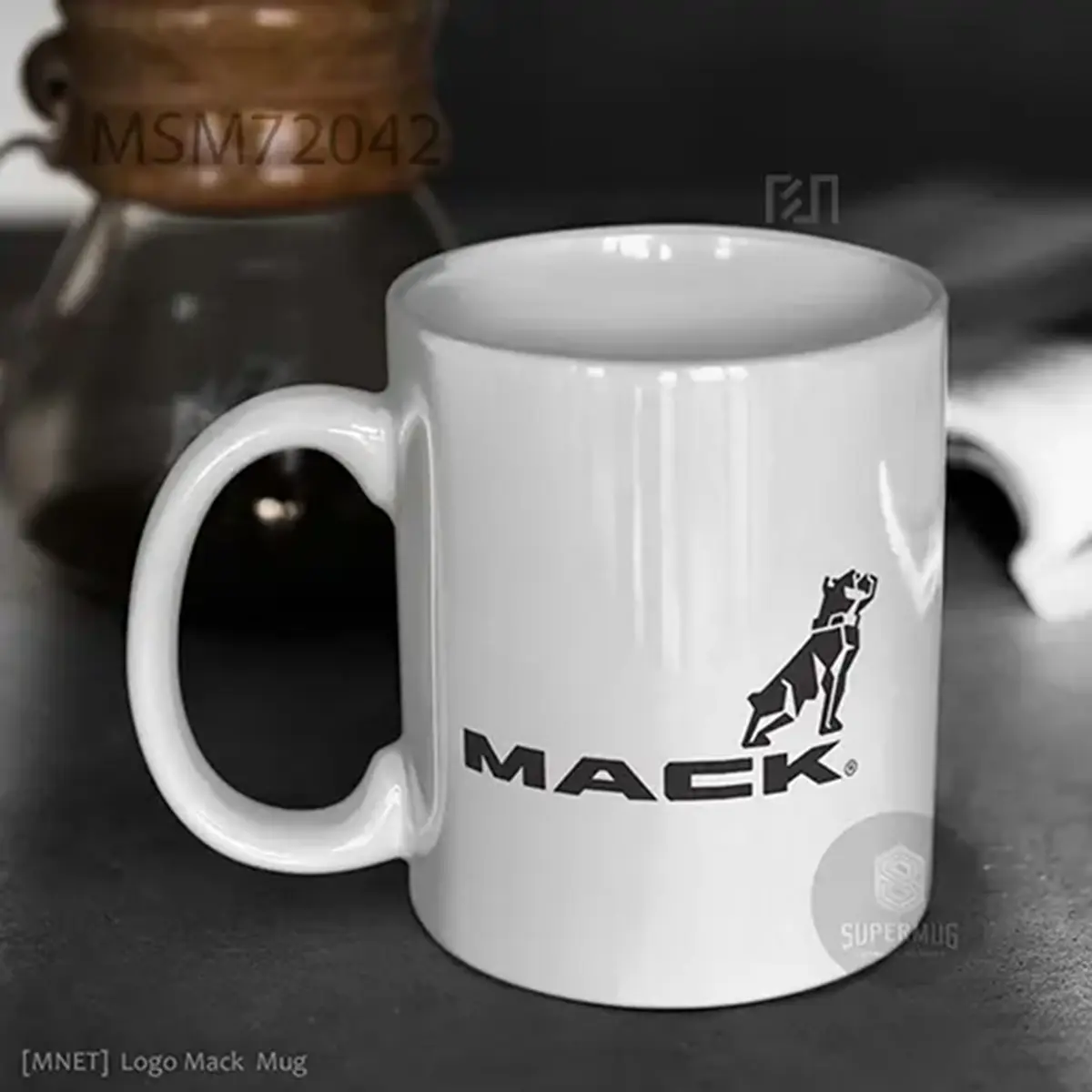 Mahindra V2 Logo Mobil – Ikon Super Mug