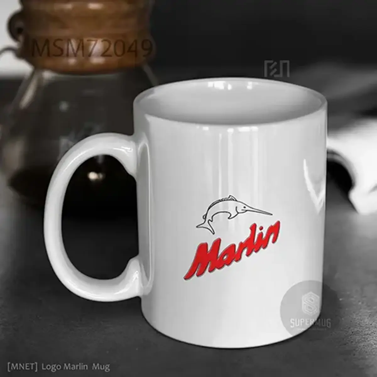 Marlin Logo Mobil Mug