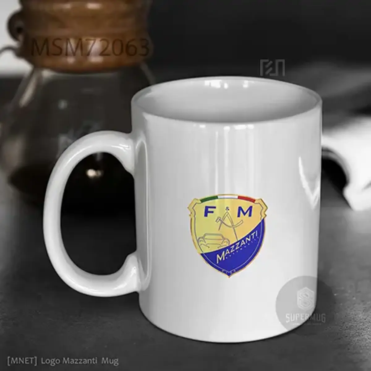 Mazzanti V2 Logo Mobil – Ikon Super Mug