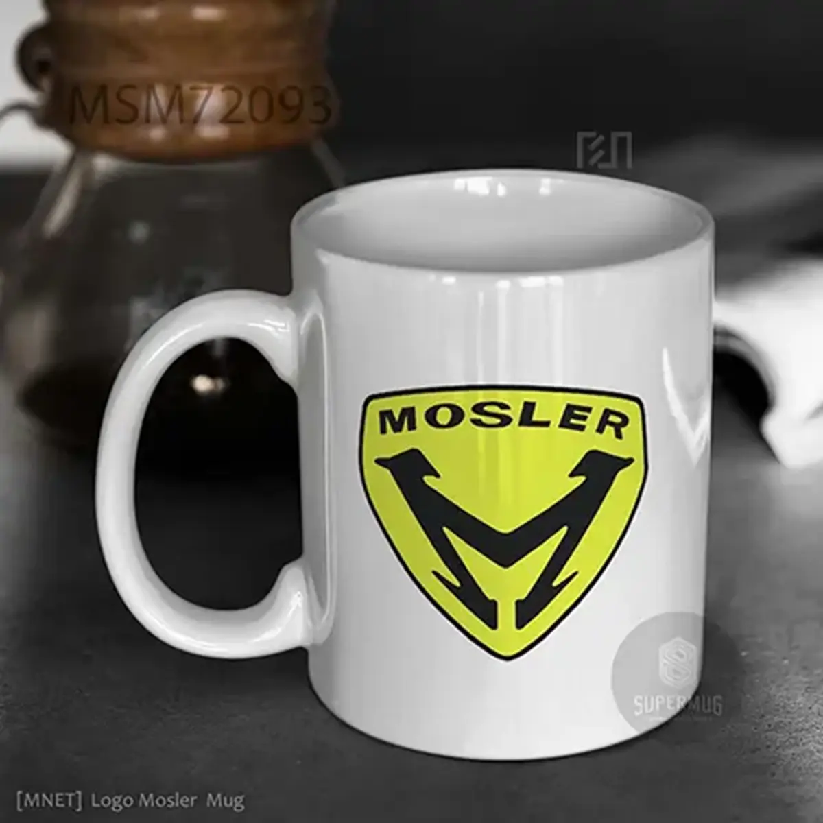 Mosler Logo Mobil – Ikon Super Mug