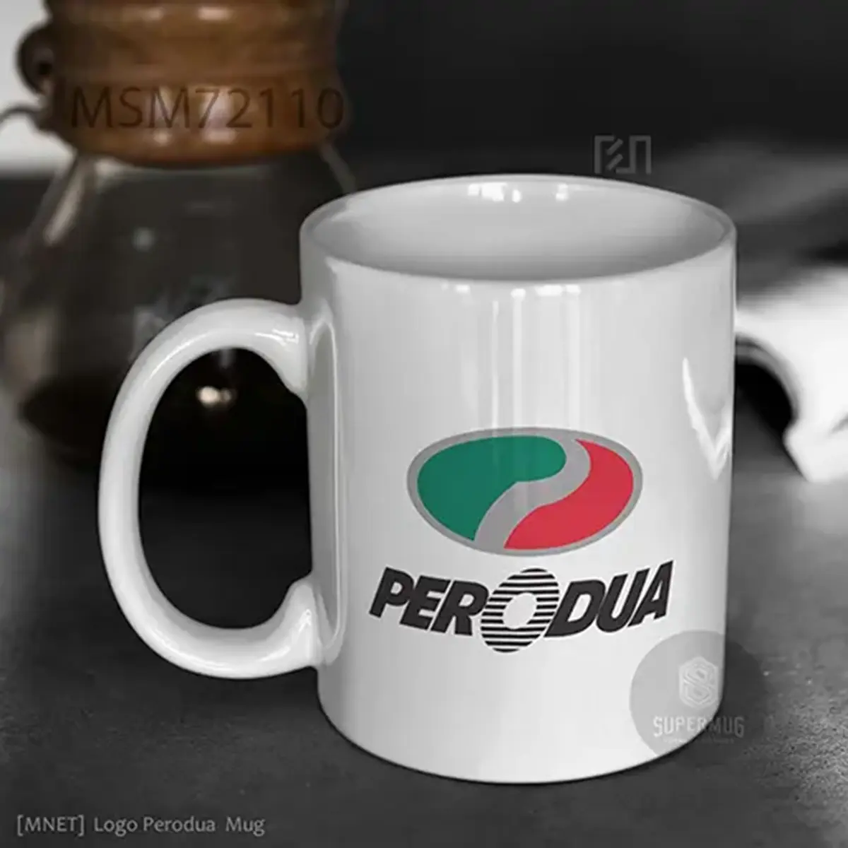 Morgan V3 Logo Mobil – Ikon Super Mug