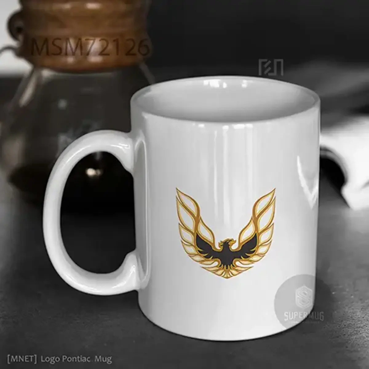 Pontiac V4 Logo Mobil Mug