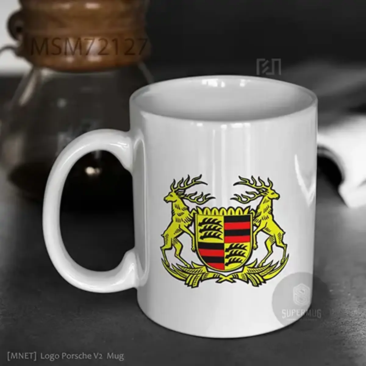 Porsche Logo Mobil Mug