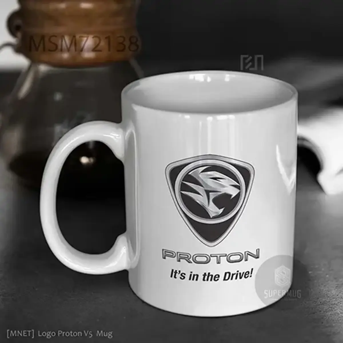 Proton V4 Logo Mobil Mug