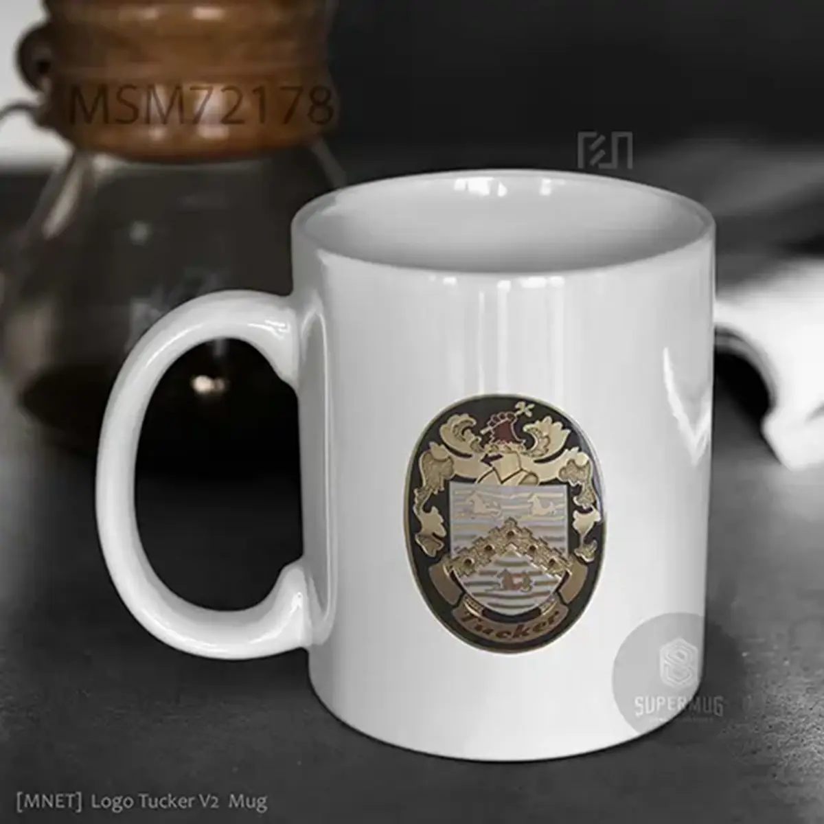 Tucker Logo Mobil Mug