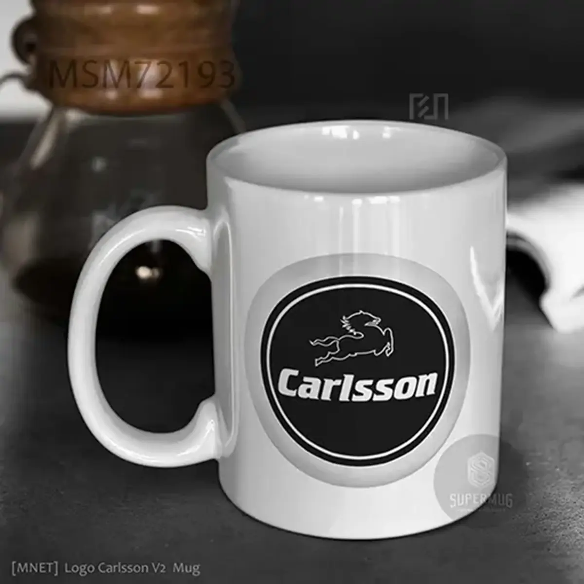 Carlsson Logo Mobil – Ikon Super Mug
