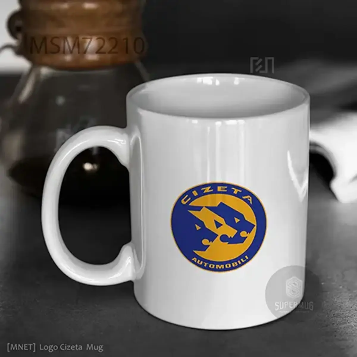 Cizeta Logo Mobil – Ikon Super Mug