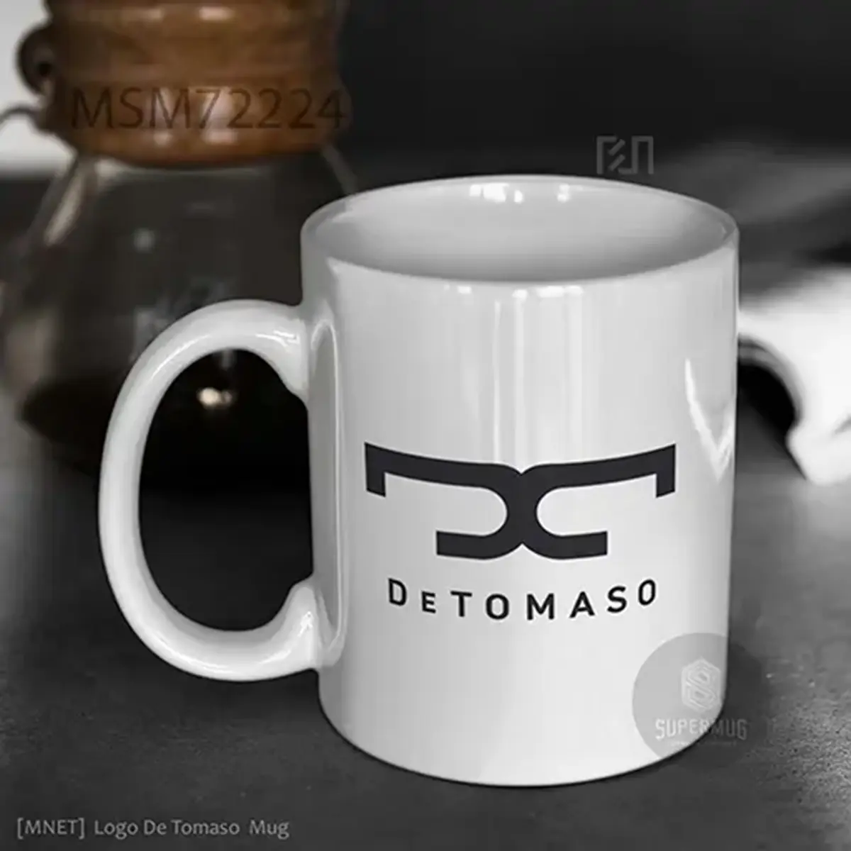 De Tomaso Logo Mobil – Ikon Super Mug