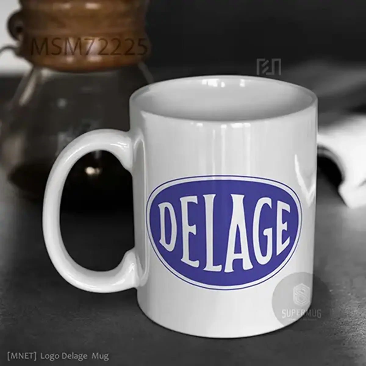 Delage Logo Mobil – Ikon Super Mug