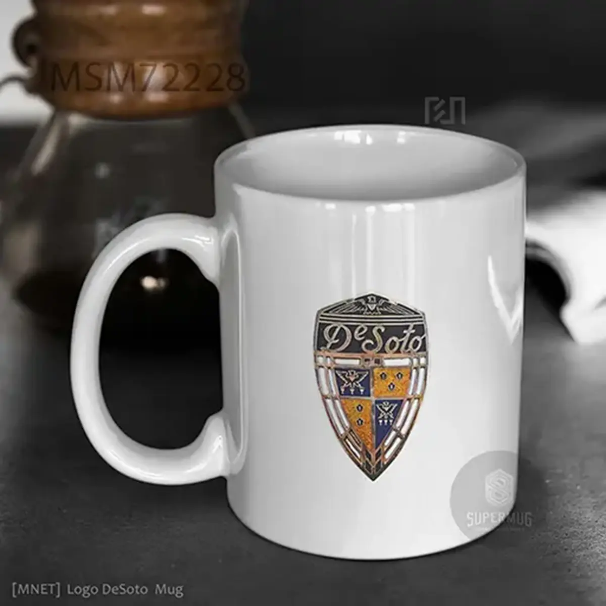 DeSoto V2 Logo Mobil – Ikon Super Mug