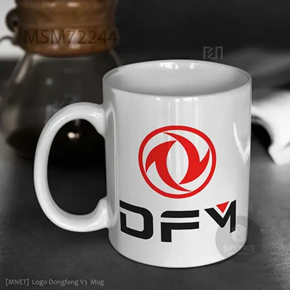 Simbol Dongfeng V3 Logo Mobil – Ikon Super Mug