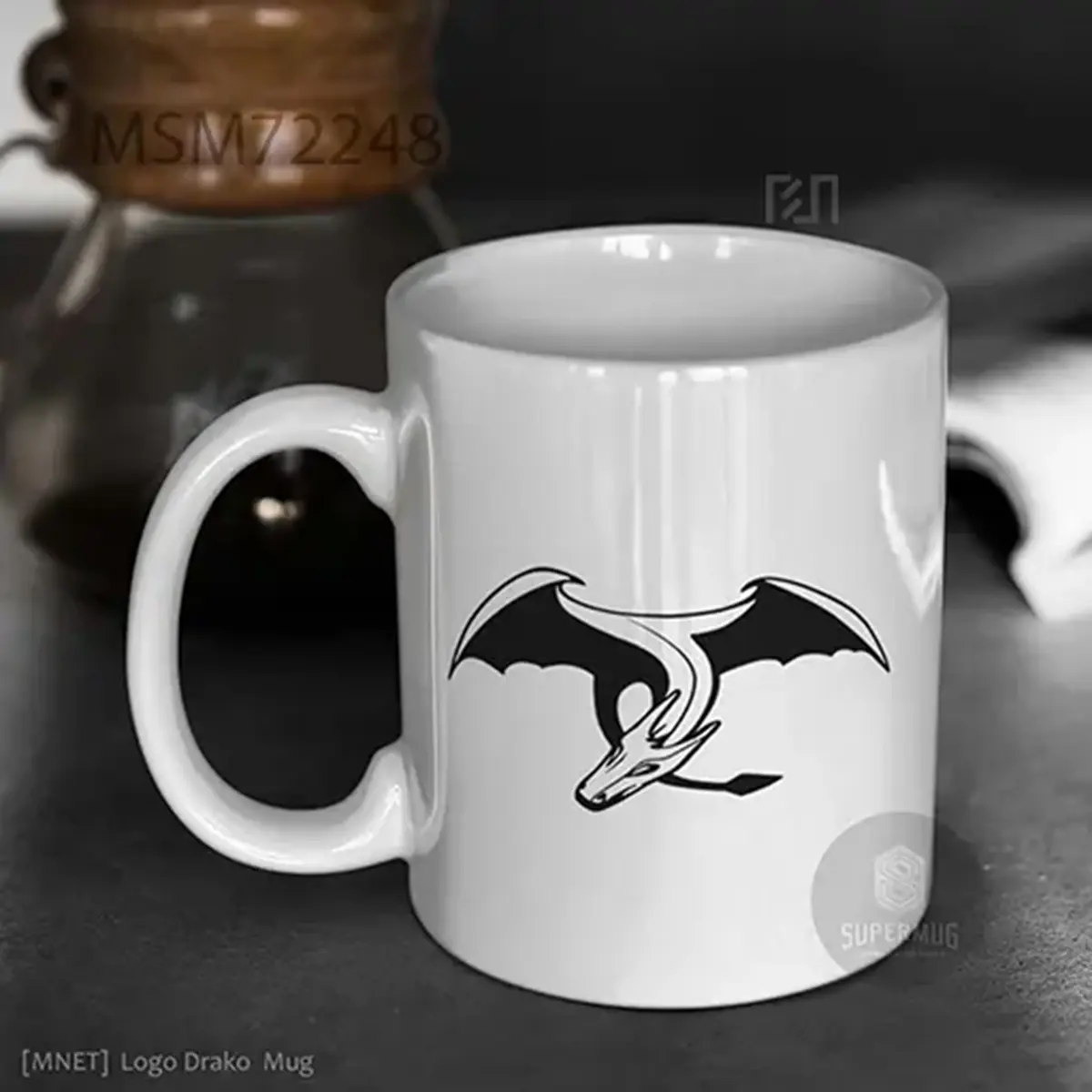 Simbol Drako Logo Mobil – Ikon Super Mug