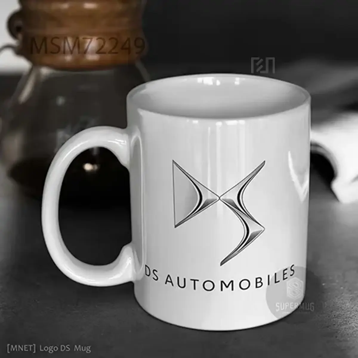 Simbol DS Logo Mobil – Ikon Super Mug
