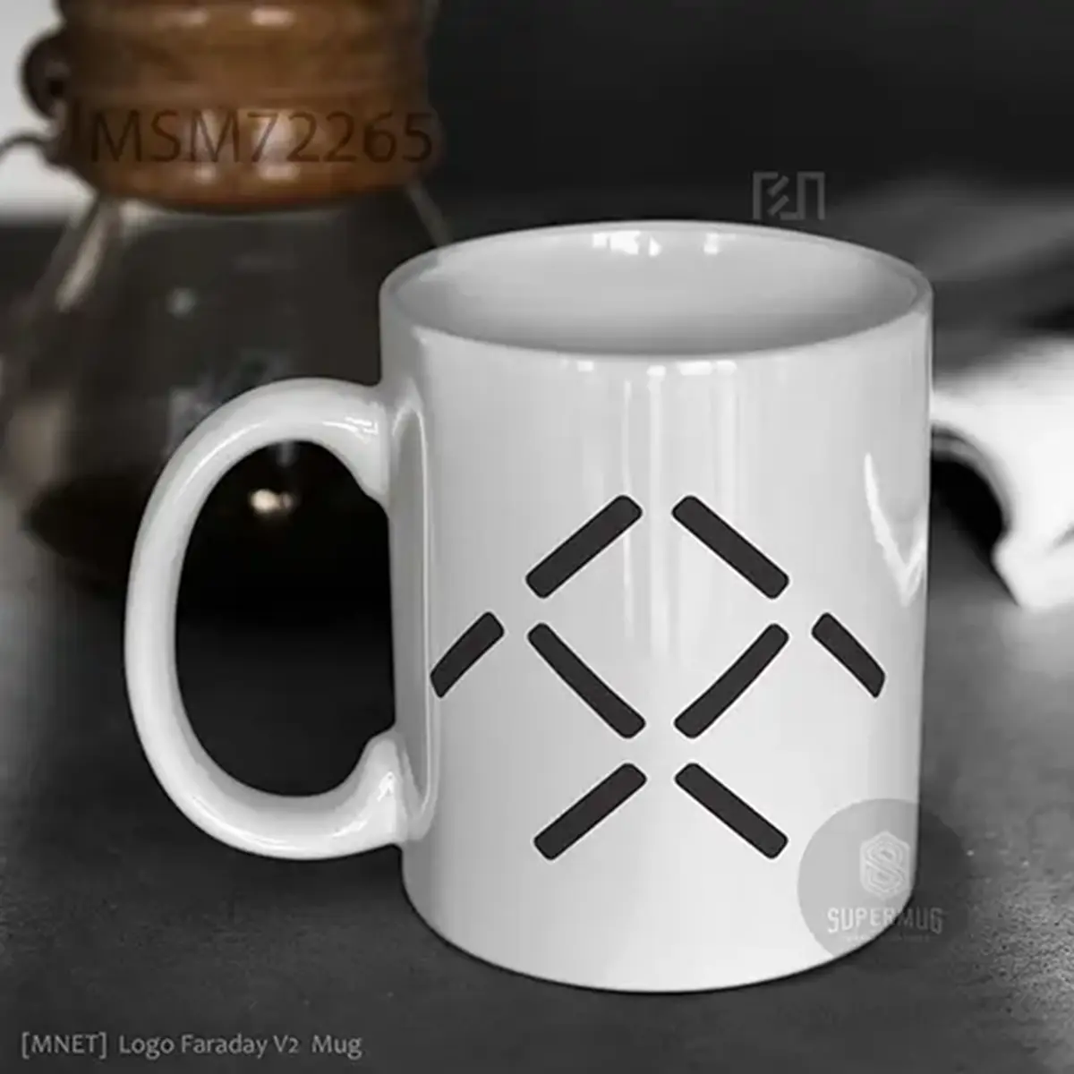 Simbol Faraday V2 Logo Mobil – Ikon Super Mug
