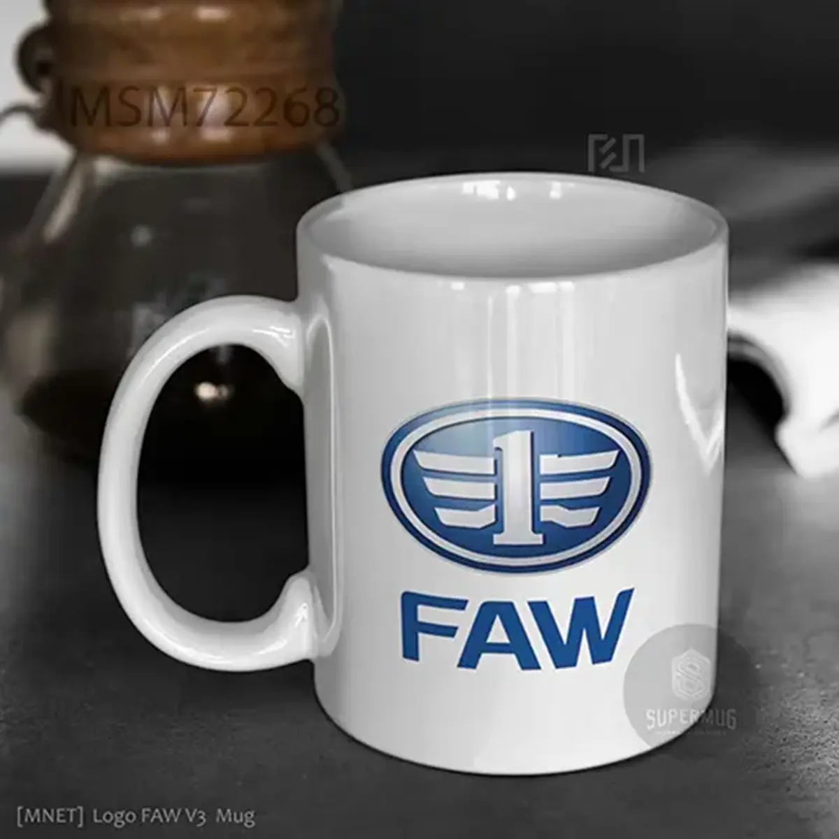 Simbol FAW V3 Logo Mobil – Ikon Super Mug