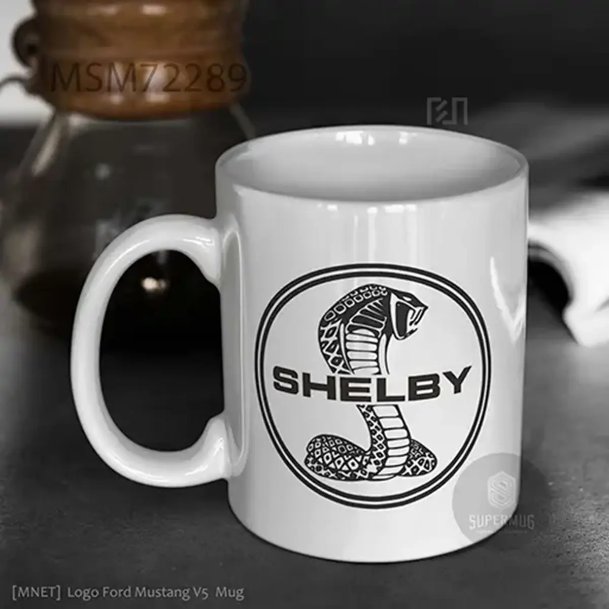Simbol Ford Mustang V5 Logo Mobil – Ikon Super Mug