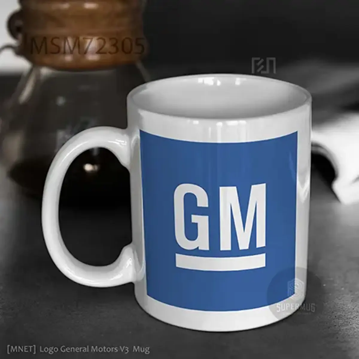 Simbol General Motors V3 Logo Mobil – Ikon Super Mug