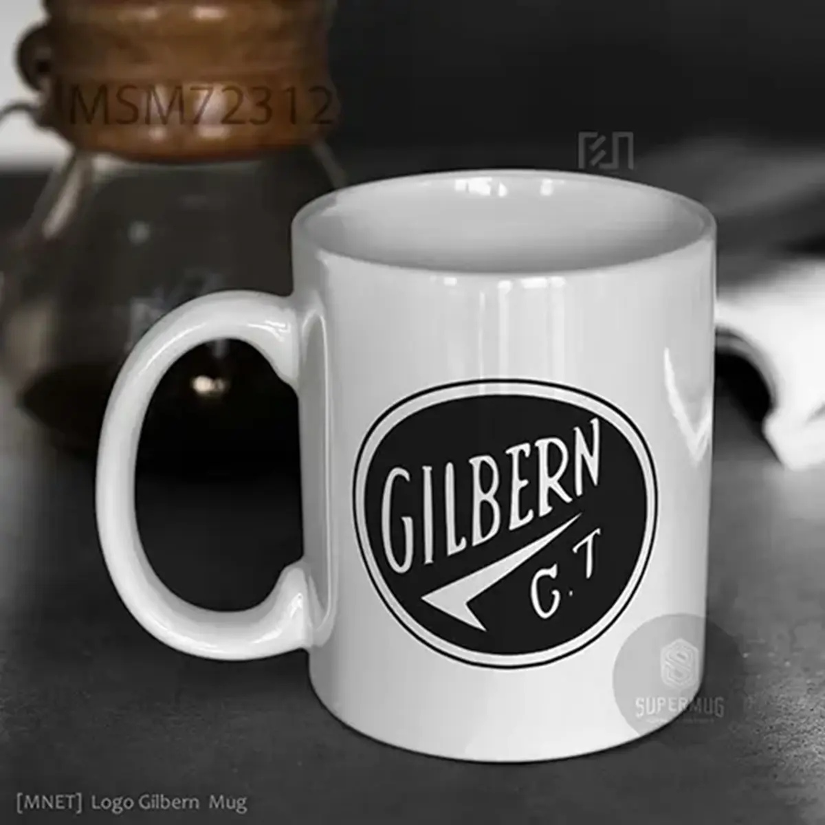 Simbol Gilbern Logo Mobil – Ikon Super Mug