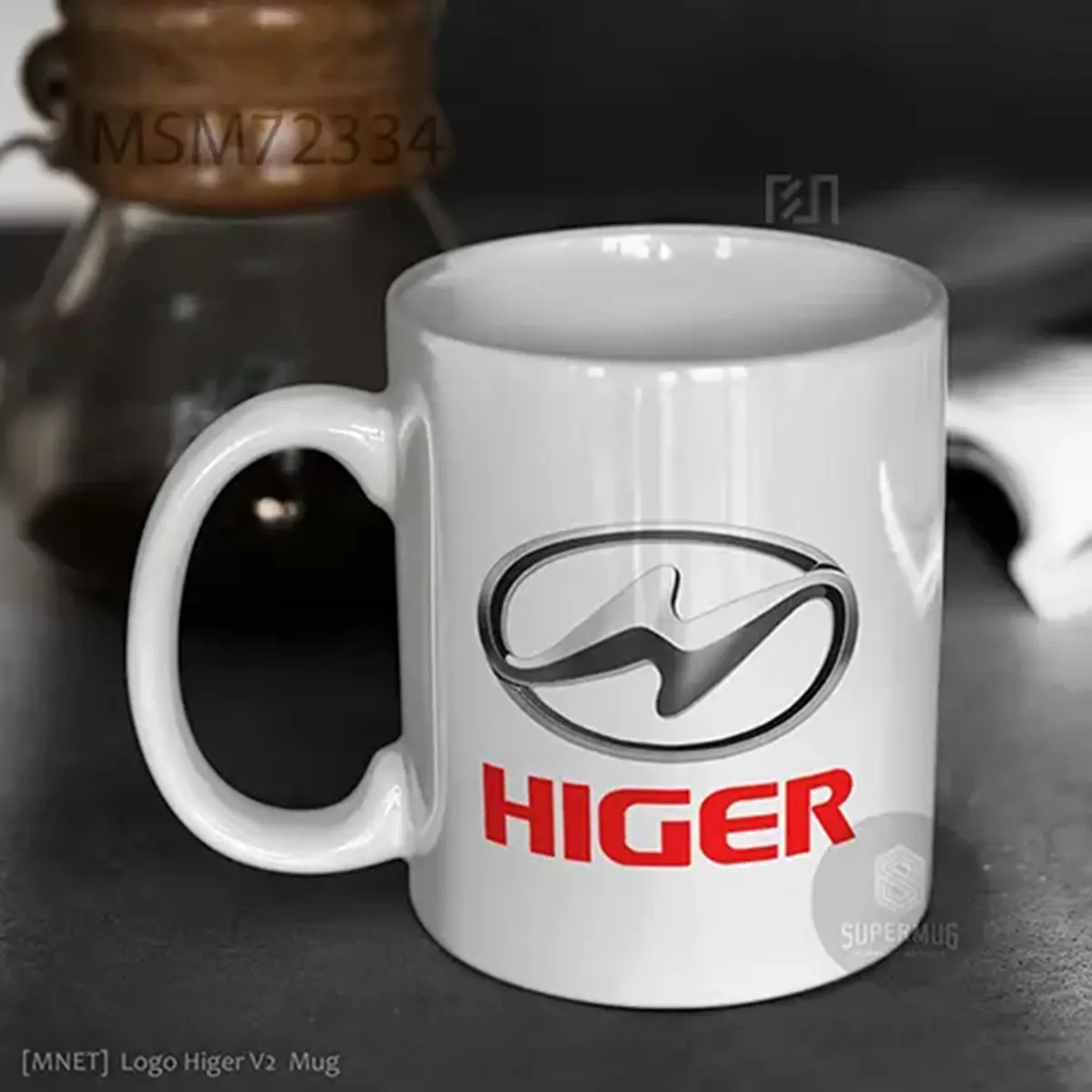 Simbol Higer V2 Logo Mobil – Ikon Super Mug