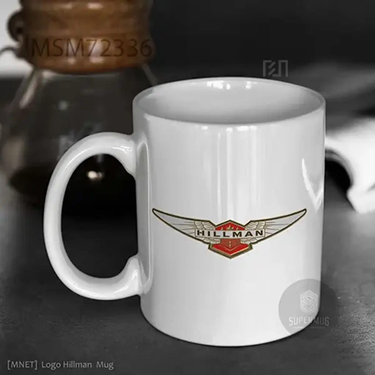 Simbol Hillman Logo Mobil – Ikon Super Mug
