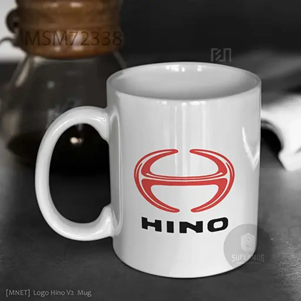 Simbol Hino V2 Logo Mobil – Ikon Super Mug