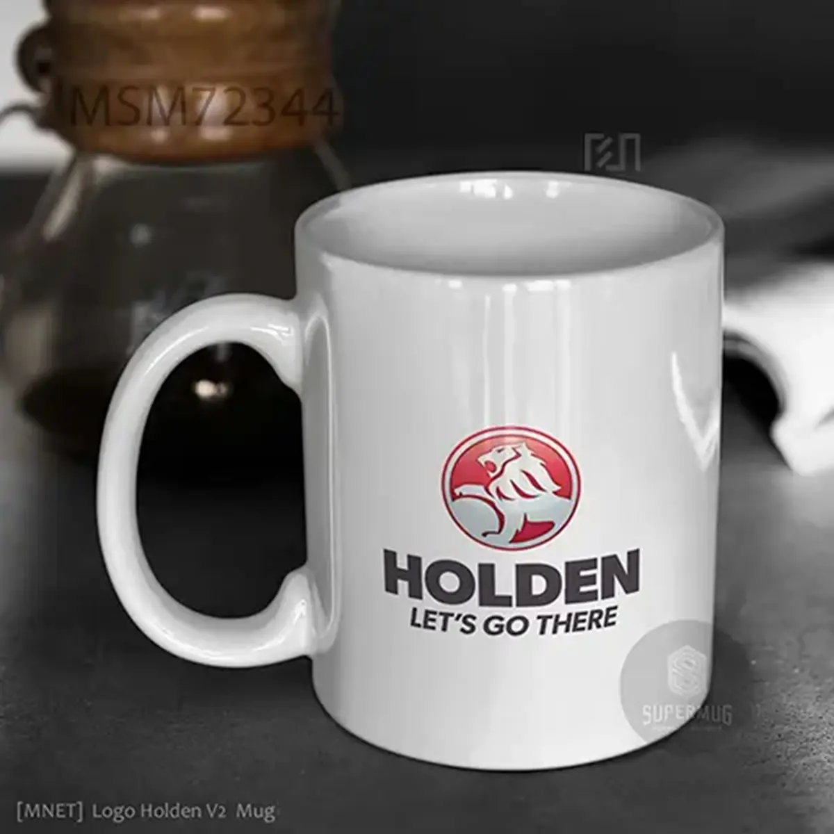 Simbol Holden V2 Logo Mobil – Ikon Super Mug