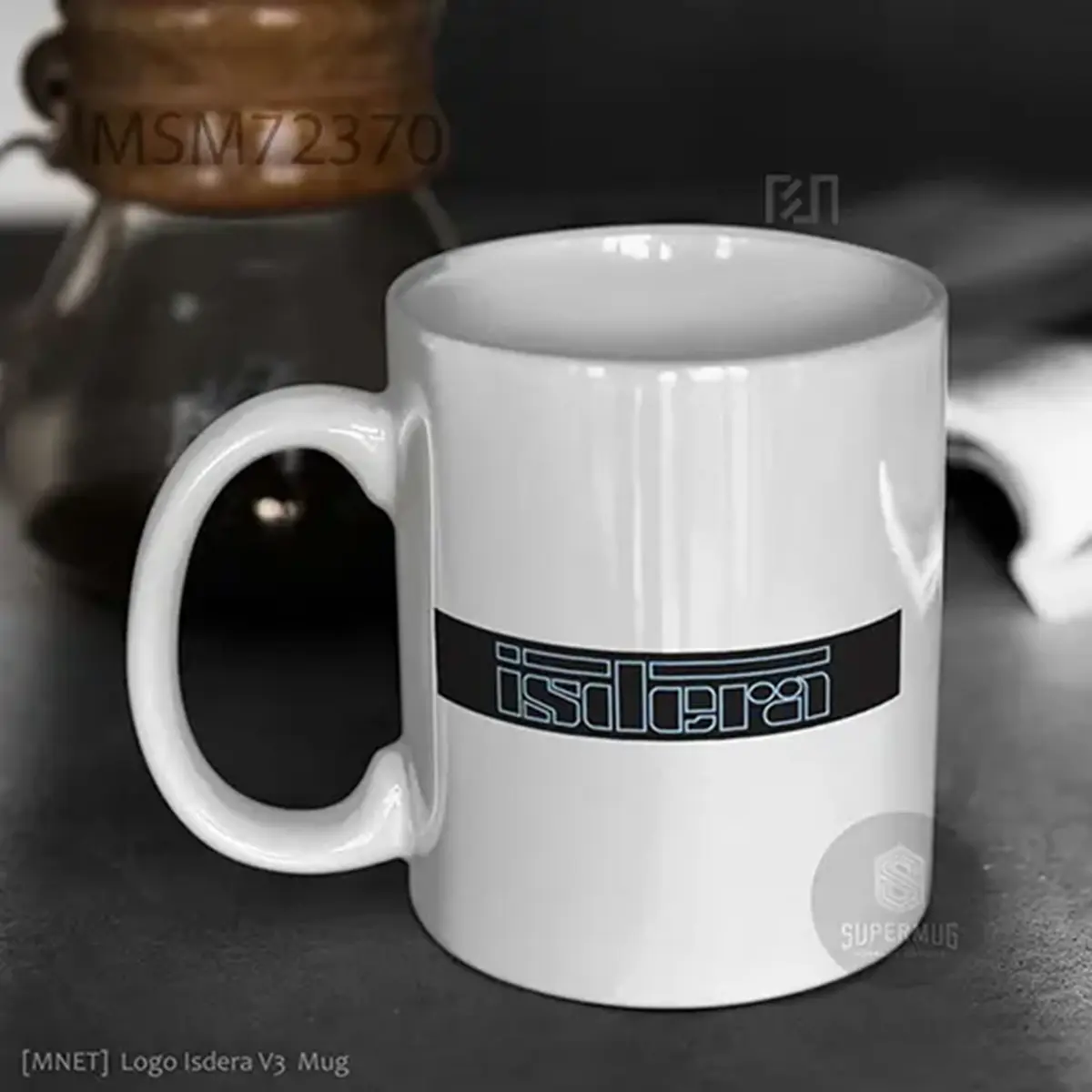 Simbol Isdera V2 Logo Mobil – Ikon Super Mug