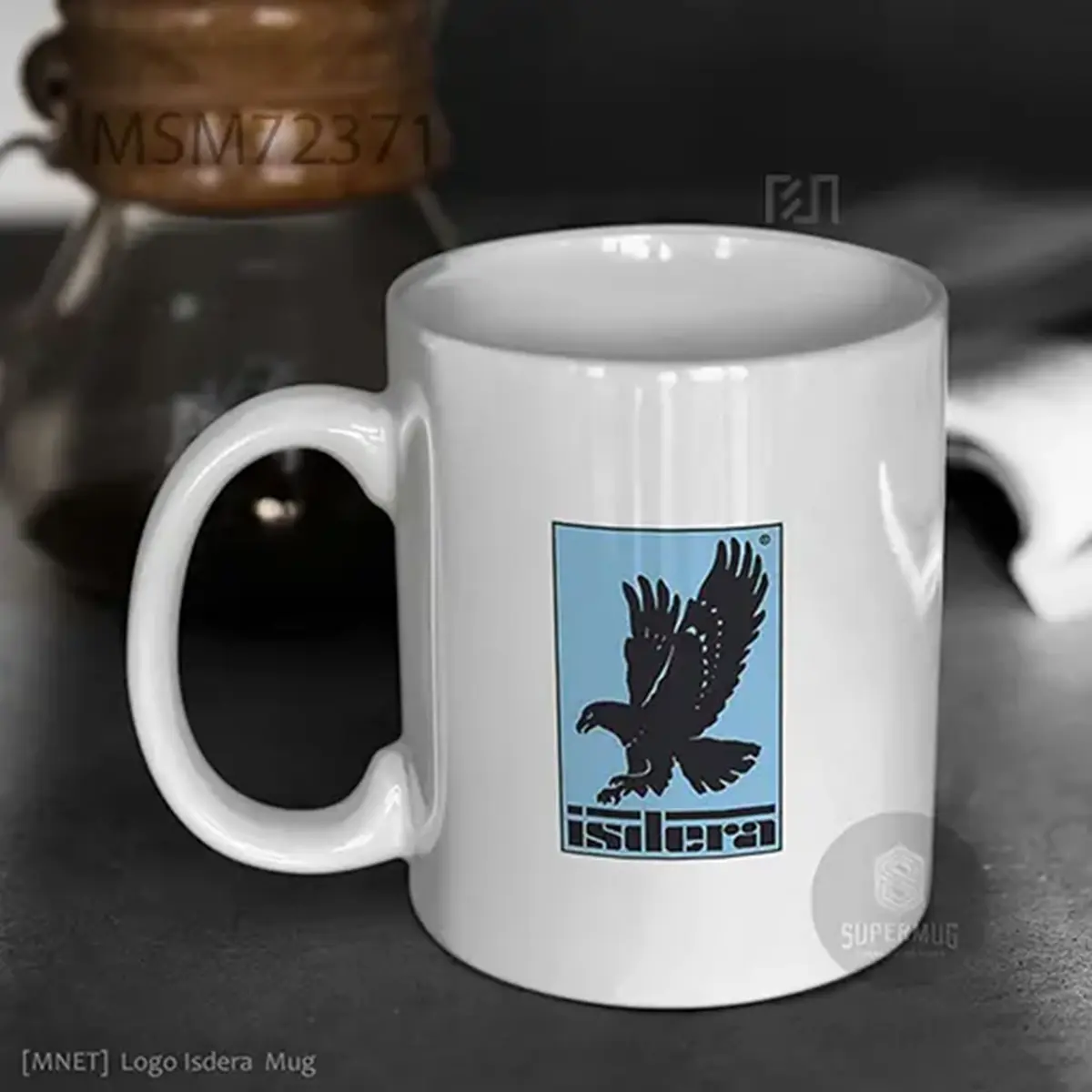 Simbol Isdera V3 Logo Mobil – Ikon Super Mug