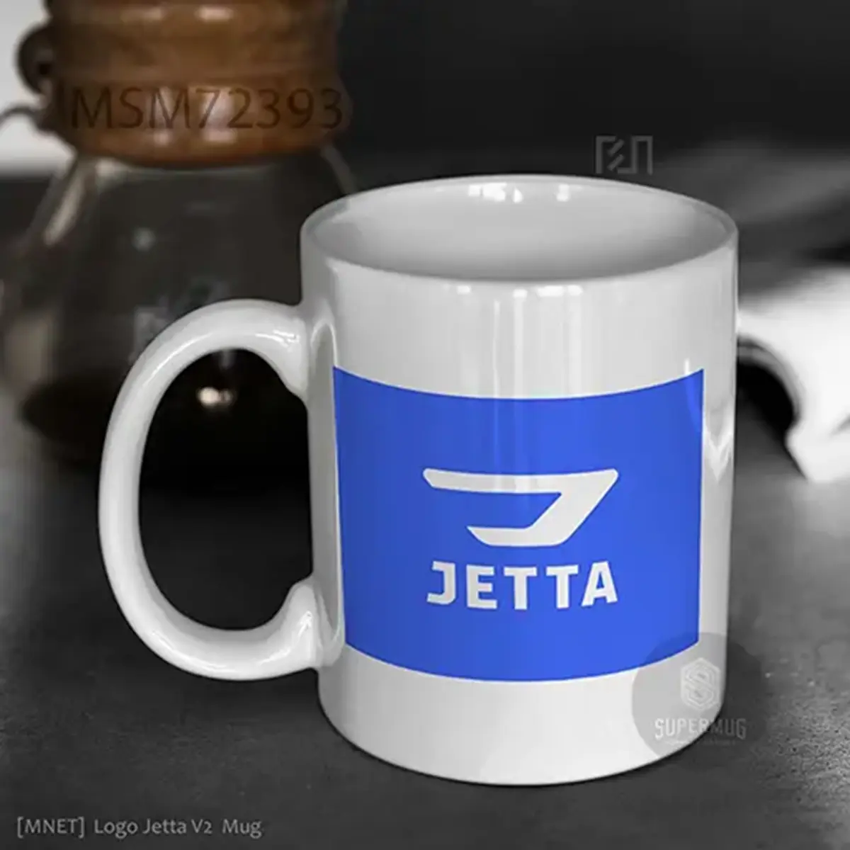 Simbol Jetta V2 Logo Mobil – Ikon Super Mug