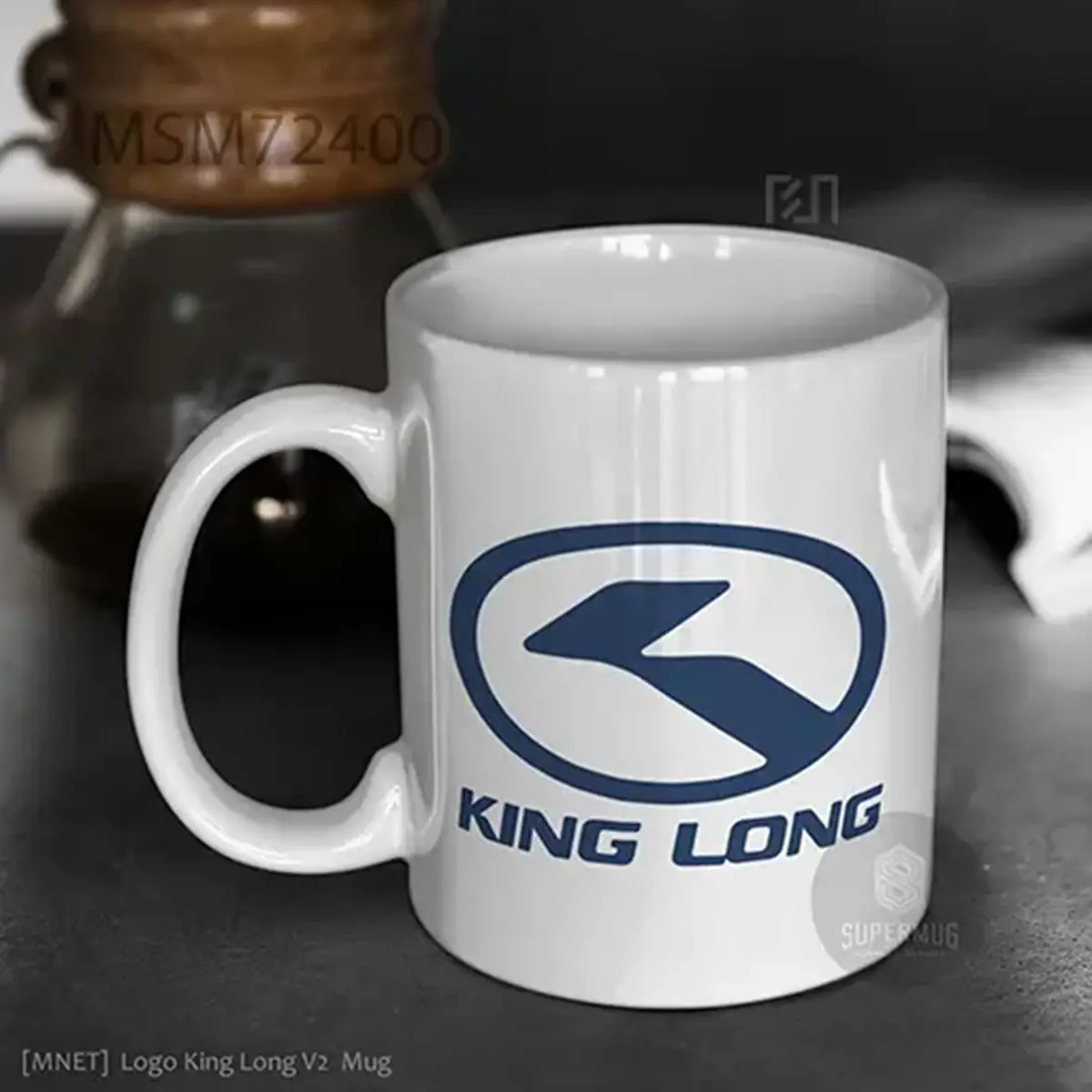 Simbol King Long V2 Logo Mobil – Ikon Super Mug