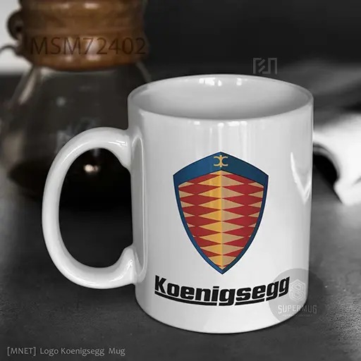 Simbol Koenigsegg Logo Mobil – Ikon Super Mug