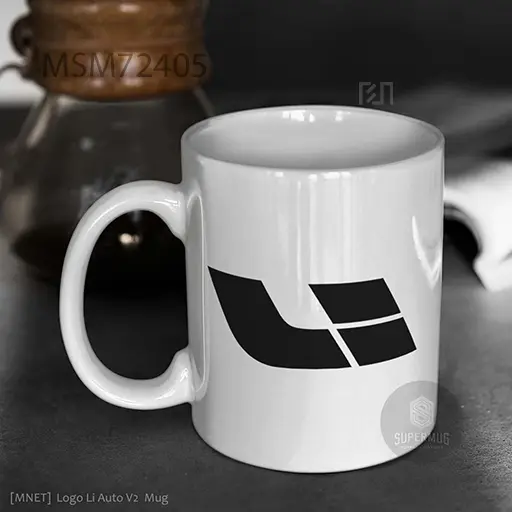 Simbol Li Auto V2 Logo Mobil – Ikon Super Mug