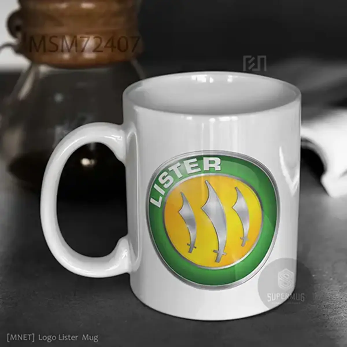 Simbol Lister Logo Mobil – Ikon Super Mug