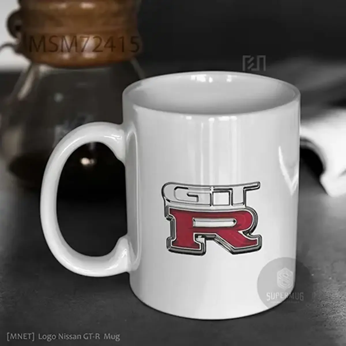 Simbol Nissan GT-R Logo Mobil – Ikon Super Mug
