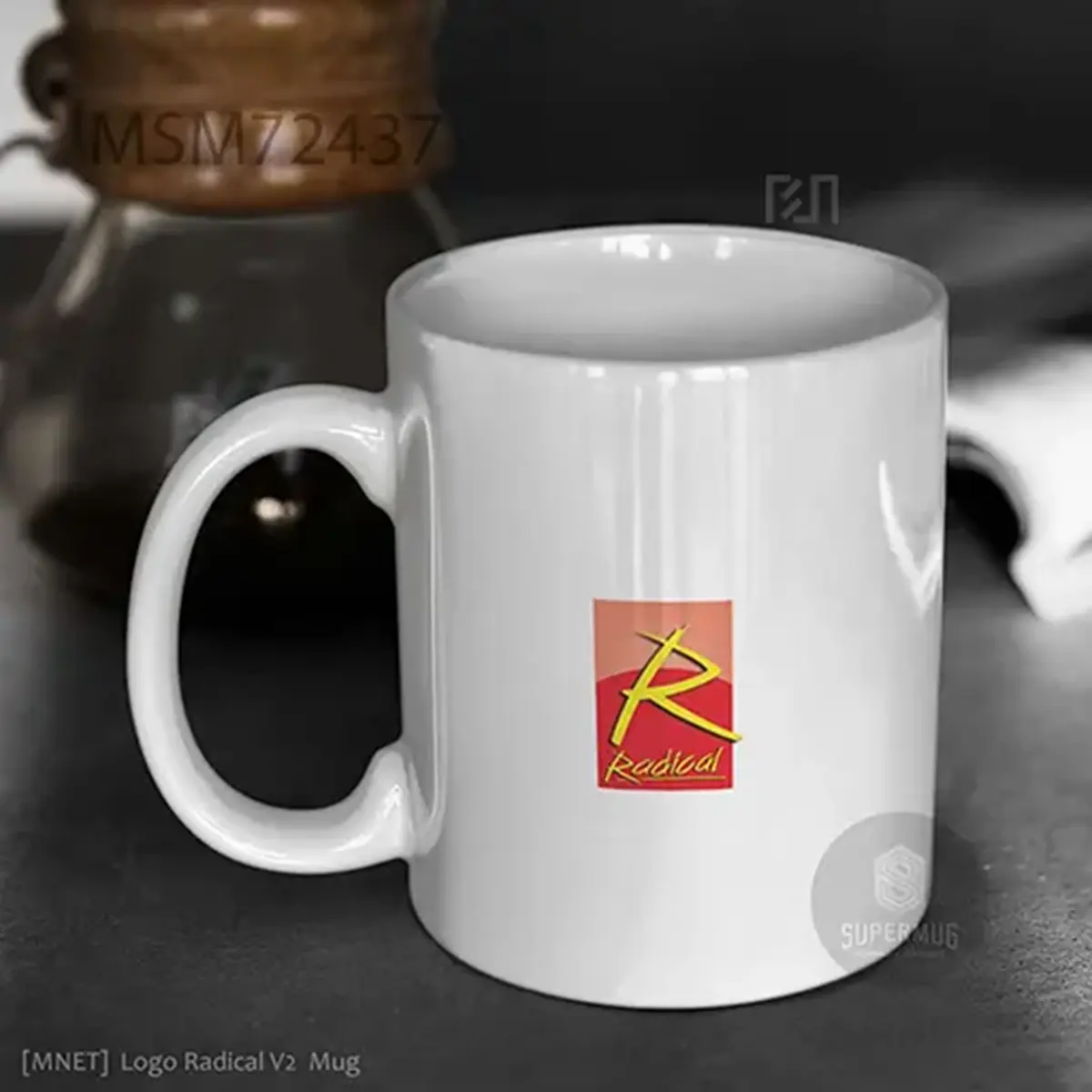 Simbol Radical V2 Logo Mobil – Ikon Super Mug