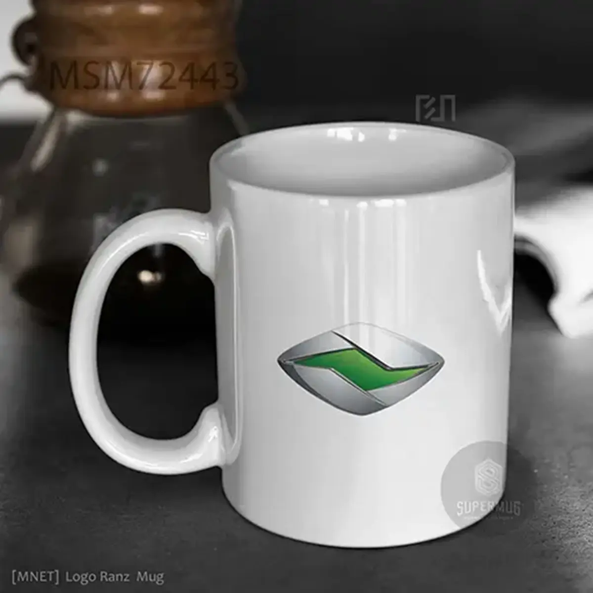 Simbol Ranz Logo Mobil – Ikon Super Mug