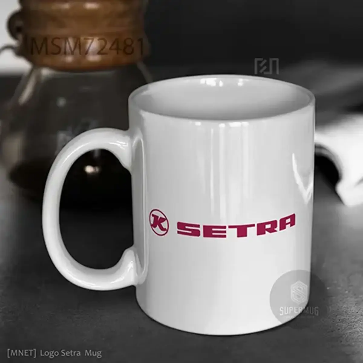Simbol Setra Logo Mobil – Ikon Super Mug