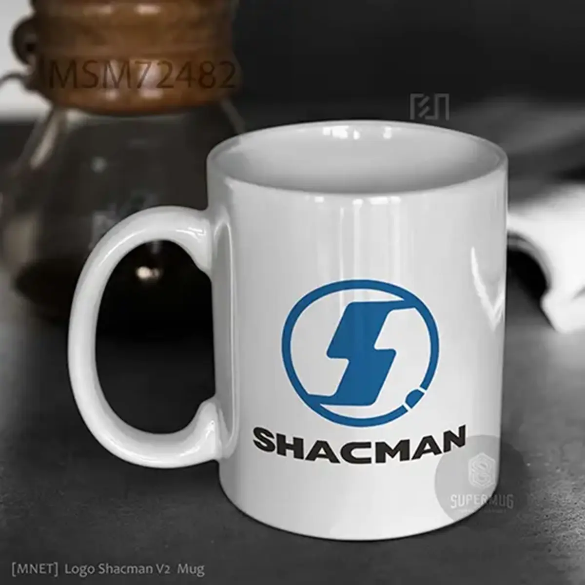 Simbol Shacman V2 Logo Mobil – Ikon Super Mug