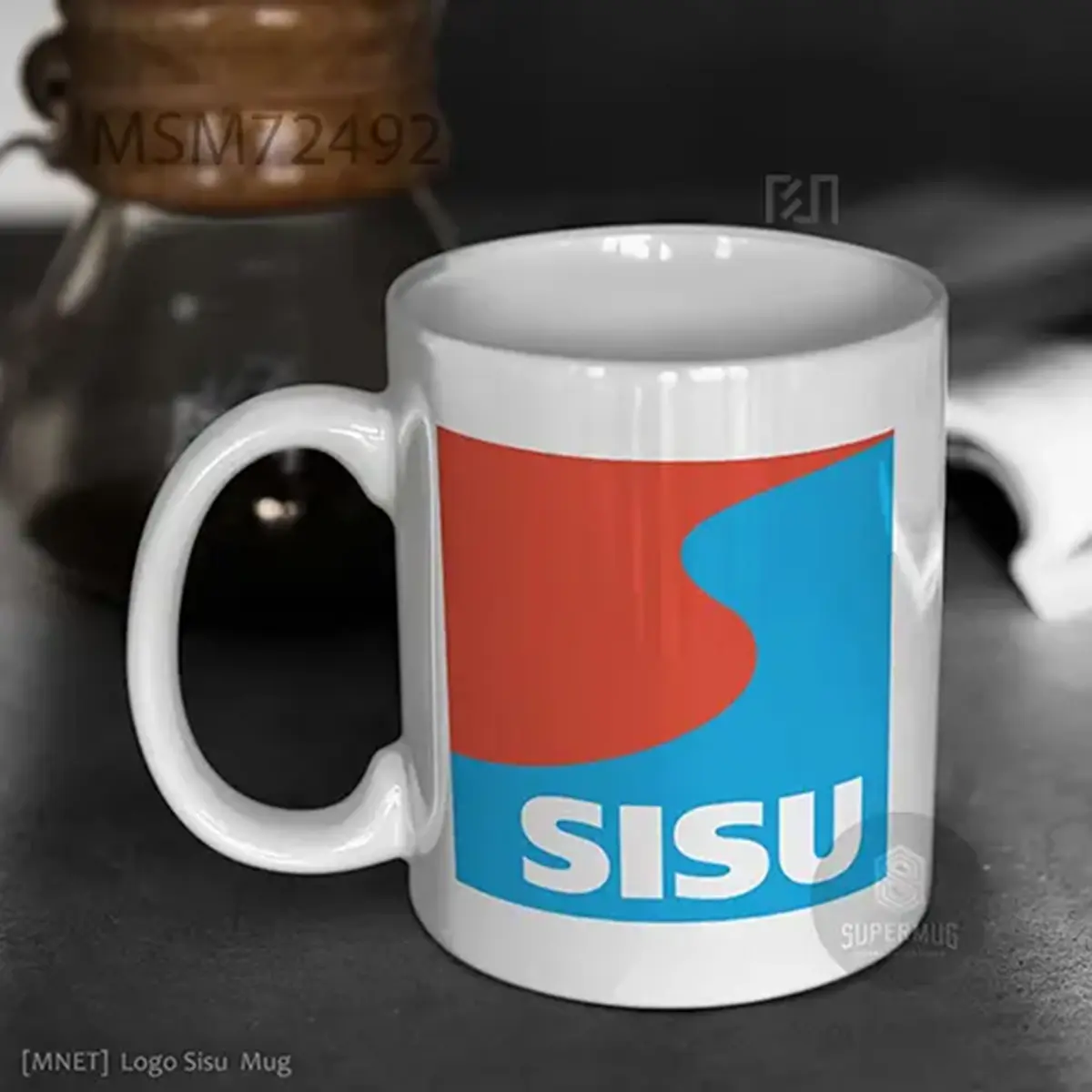 Simbol Sisu Logo Mobil – Ikon Super Mug