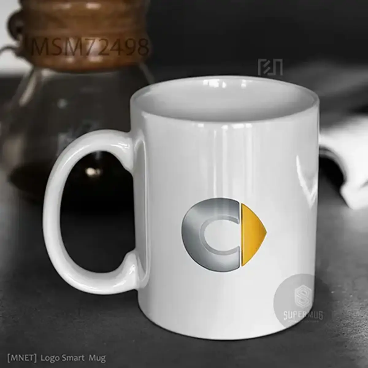 Simbol Smart Logo Mobil – Ikon Super Mug