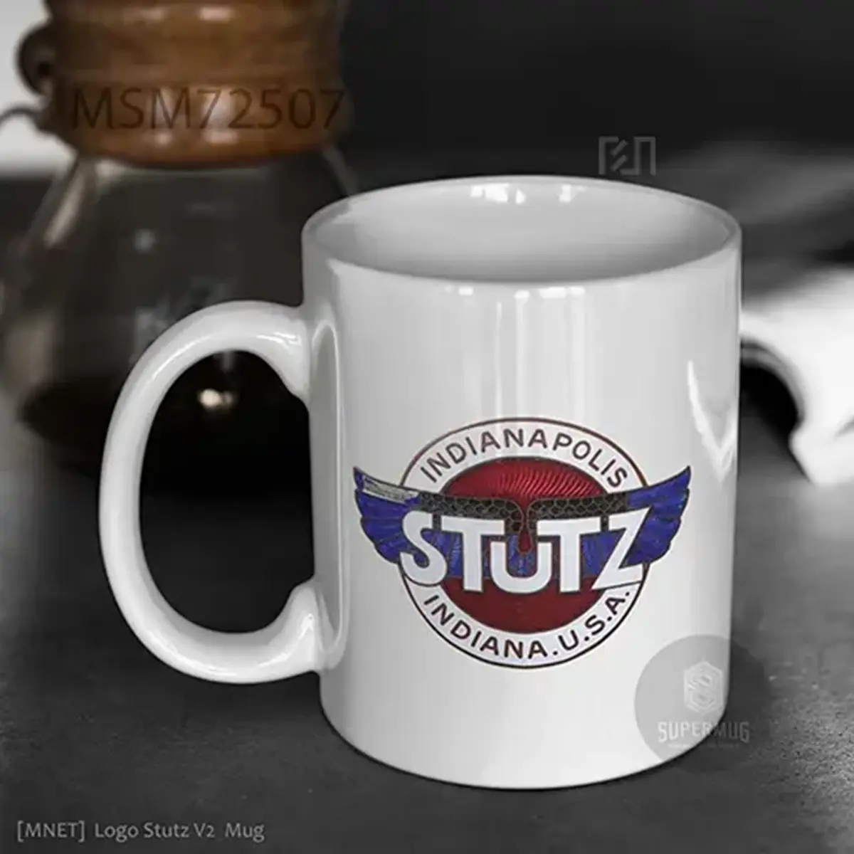 Simbol Stutz V2 Logo Mobil – Ikon Super Mug