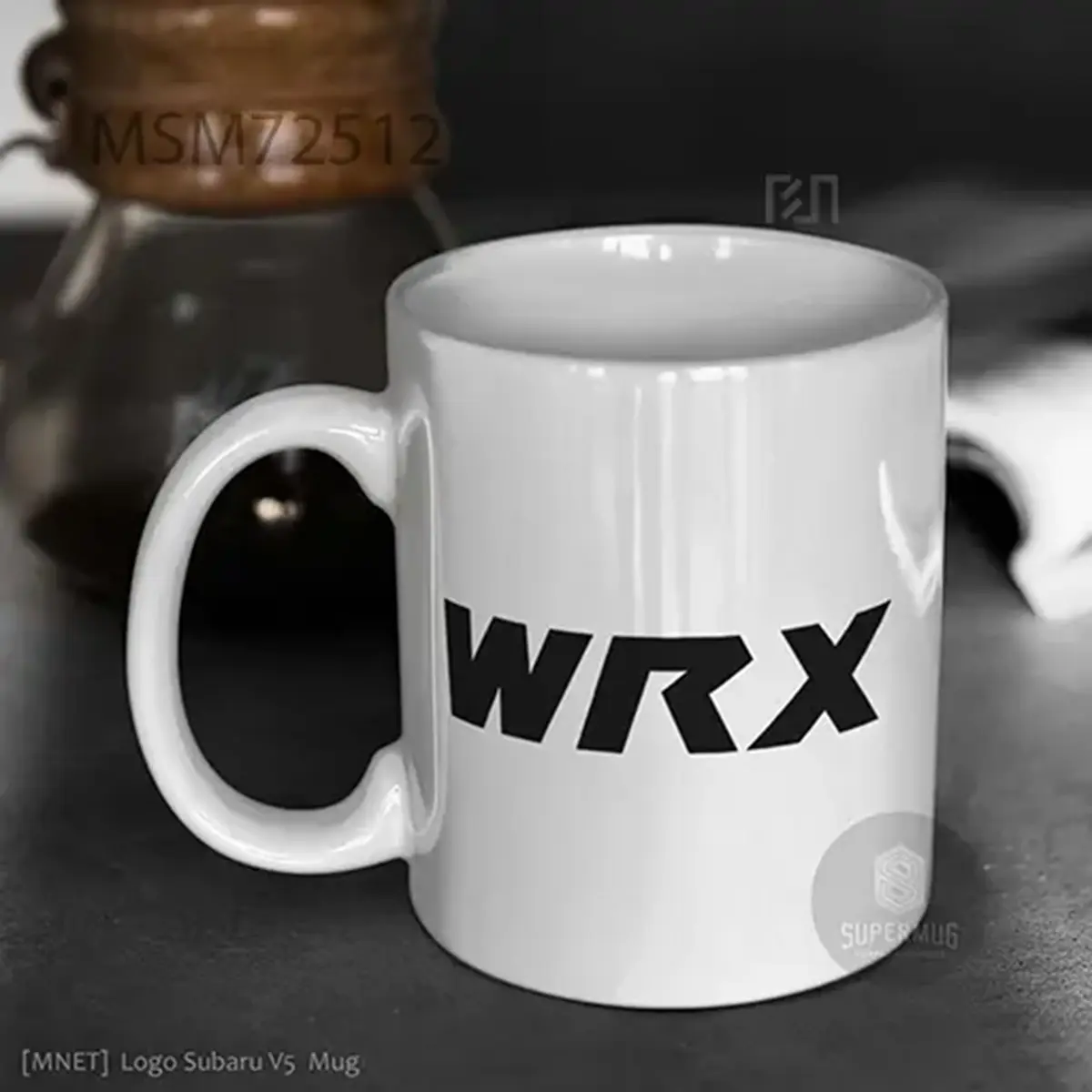 Simbol Subaru V5 Logo Mobil – Ikon Super Mug