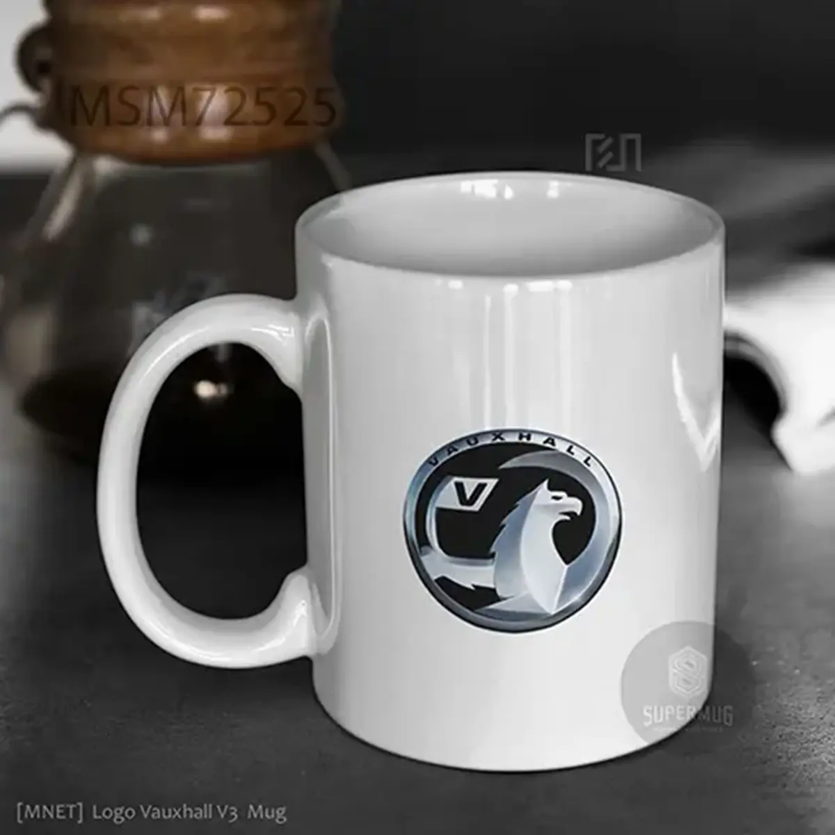 Simbol Vauxhall V3 Logo Mobil – Ikon Super Mug