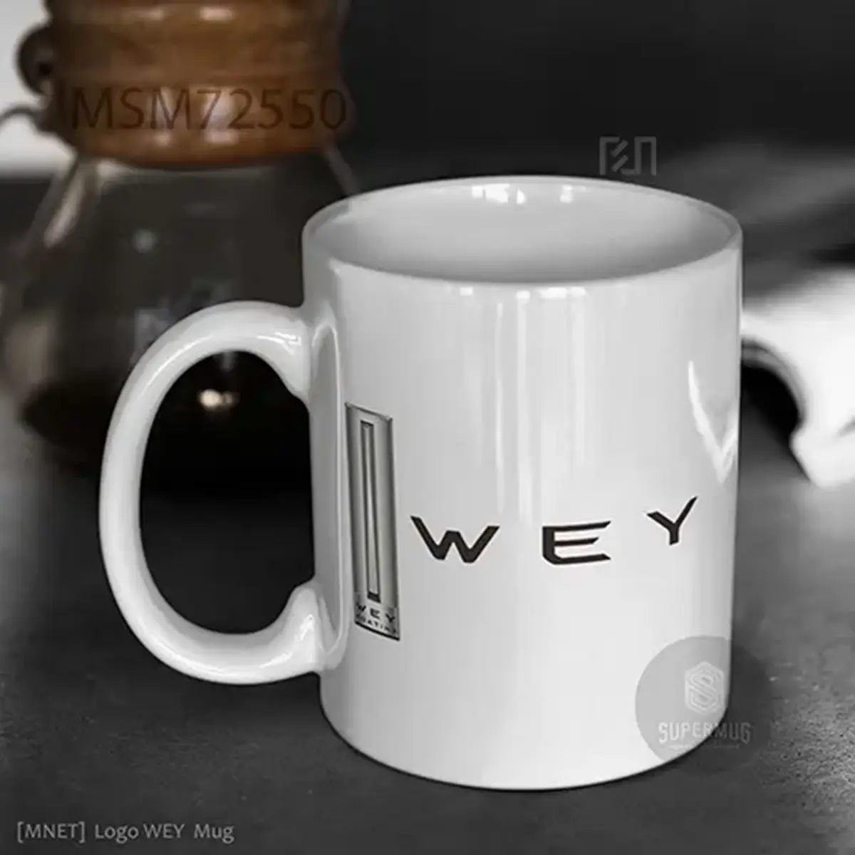 Simbol WEY Logo Mobil – Ikon Super Mug