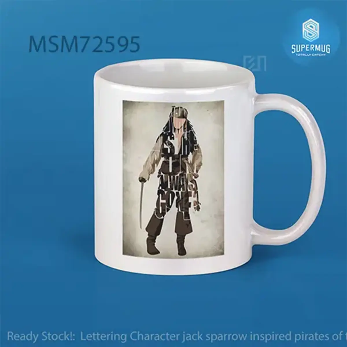 Jack Sparrow (Pirates of the Caribbean Inspired) Mug