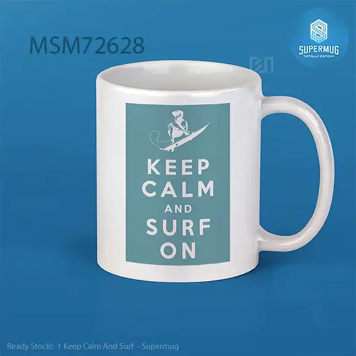 Keep Calm And Surf Mug