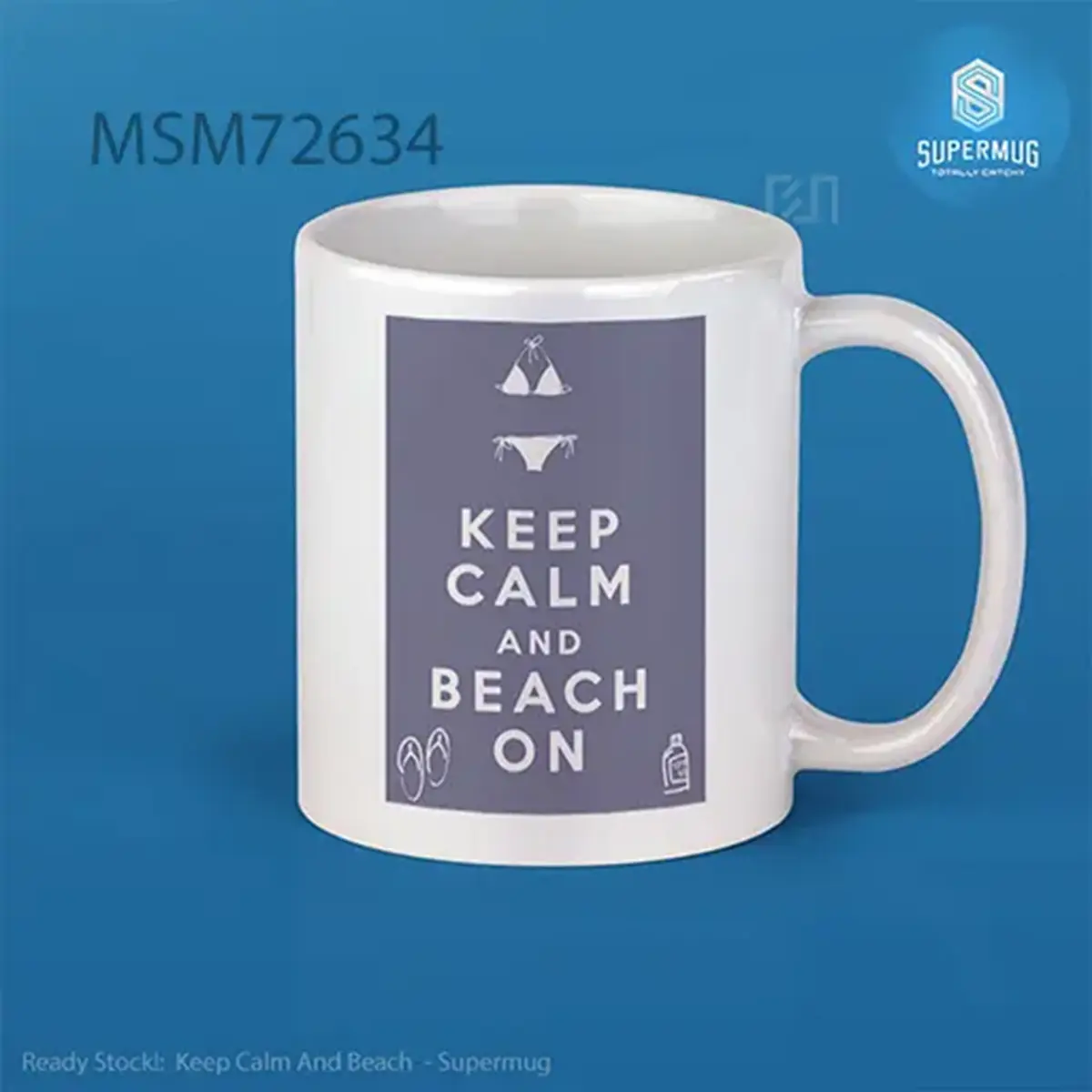 Keep Calm And Beach Mug